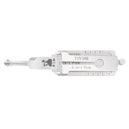 Original Lishi TOY38R 8-Cut (TR40) 2-in-1 Pick - Door Only