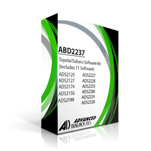 Advanced Diagnostics Smart Pro ADB2237-10 Toyota/Subaru Software Kit (Includes 11 Software) 
