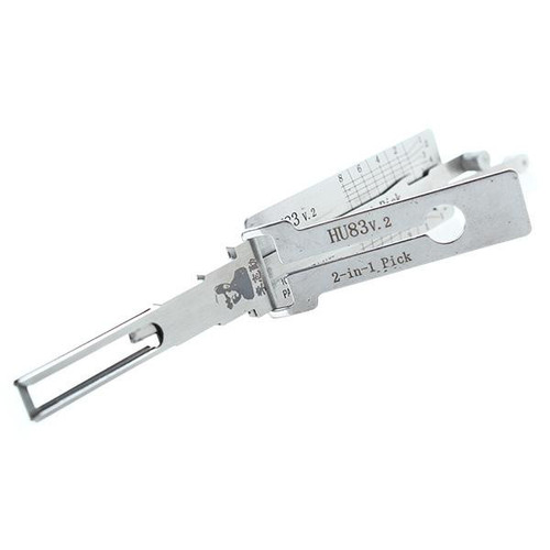 Original Lishi HU83 Mini Cooper 2 Track 2-in-1 Pick - Ignition/Door/Trunk