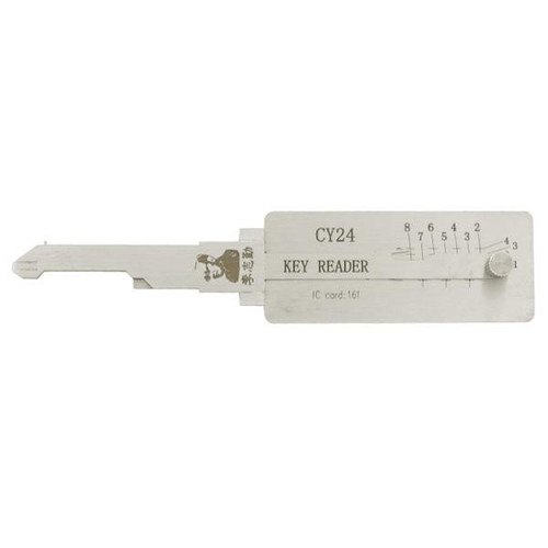 Original Lishi Decoder Reader CY24 Chrysler 8-Cut Y157 / Y159 - Door/Trunk