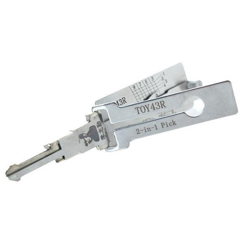 Original Lishi TOY43R B108 B110 - 2-in-1 Pick -Door/Trunk - Anti Glare