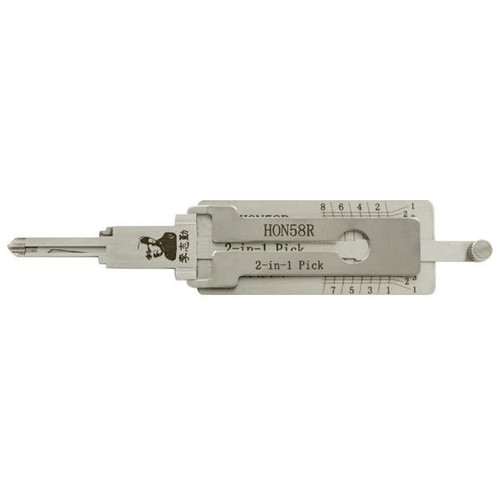 Original Lishi HON58R HD103 HD106 Honda 2-in-1 Pick - Door / Trunk