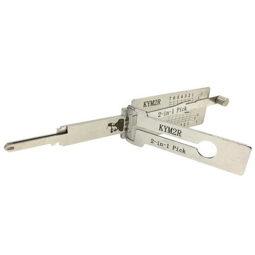 Original Lishi KYM2R 2-in-1 Pick And Decoder For KYMCO Scooters - Anti Glare
