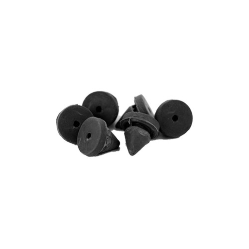 DON-JO Door Silencer 1608 For Metal Frame - 100 Pack