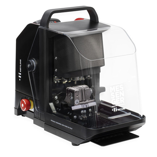 Keyline MESSENGER Portable Key Cutting Machine For Edge-Cut, Laser and Dimple Keys -- Battery Not Included