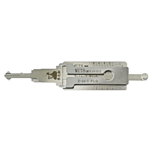 Original Lishi MIT8 GM15.19.SZ12 2 in 1 Pick