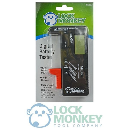 Compact Digital Battery Tester
