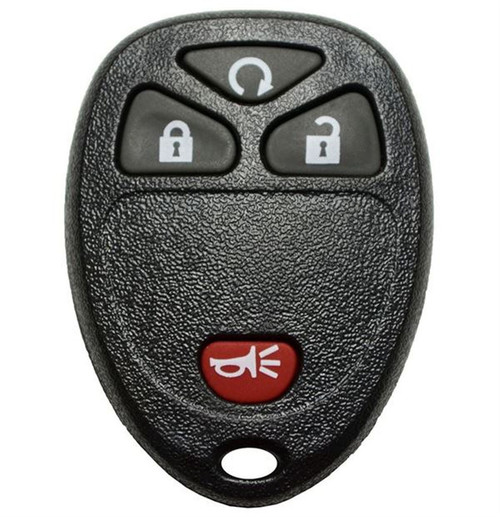 Buick Cadillac Chevrolet 4-Button Remote OUC60221 OUC60270 15913421 - Refurbished Recase