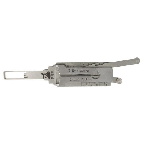 Original Lishi Original Lishi K 5 New Kia Keyway KK12 - 2-in-1 Pick - Door/Trunk/Ignition - Anti-Glare Picks & Decoders