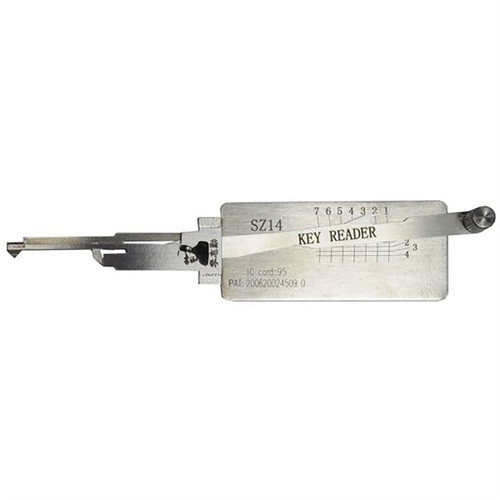 Original Lishi SZ14 Suzuki Bike Key Reader