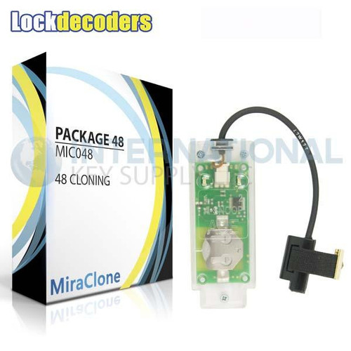 MiraClone MIC048 Package 48 + A-Snoop For Copying Megamos Crypto ID48 Transponders, 199708