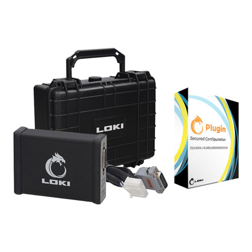 LOKI Tesla Key Programming & Diagnostics Tool Bundle Base Tool + Model X Key FOB Pairing Plug-In - Live Data From CAN - Free Software Updates