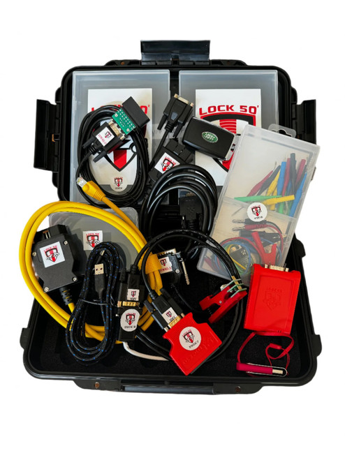 JLR Lock50 - HW04-B 6 Alarm Off & Programming Kit w/ ALL Adapters