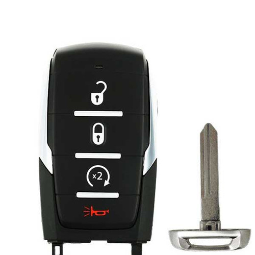 Dodge 4 Button Remote Replacement Shell OHT-4882056 68291689AD  Aftermarket