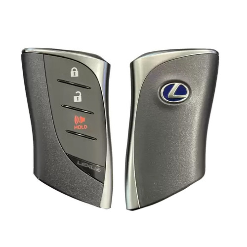 Lexus 3-Button Proximity Smart Key HYQ14FBF 8990H-76030 314MHz, (Blue Logo), Refurbished Grade A Lexus 3-Button Proximity Smart Key HYQ14FBF 8990H-76030 314MHz, (Blue Logo), Refurbished Grade A