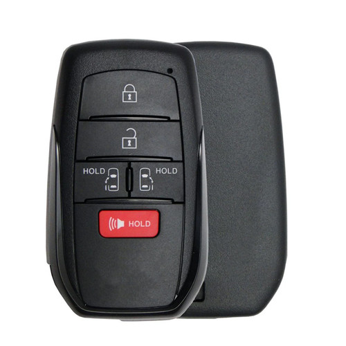 Keyless2Go Toyota 5 Button Proximity Key HYQ14FBX 8990H-08020, New Premium Aftermarket