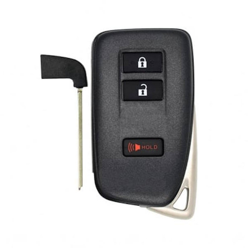 Keyless2Go Replacement for Lexus 3 Button Smart Key HYQ14FLB 89904-78G30 315 MHz, Premium Aftermarket, New