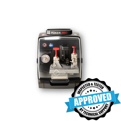 Silca Poker Pro Automatic Key Cutting Machine, Open Box Grade C