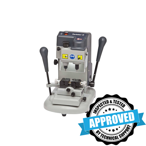 Silca Twister II Automotive High Security & Dimple Key Machine Manual Duplicator by Ilco - Open Box, Grade D