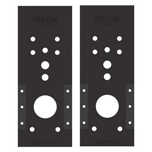 PRO-LOK Schlage AD-Series Mortise PRO Templates - Inside & Outside