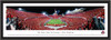 Ohio Stadium Scarlet Out Football Game Framed Poster