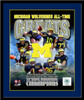 Michigan Wolverines All Time Greats Framed Picture