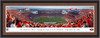 San Francisco 49ers Inaugural at Levi's Stadium Framed Picture textured football mat black frame