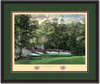 Azalea Augusta 13th Hole Framed Golf Art Print