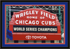 Chicago Cubs 2016 World Series Champion Wrigley Field Sign Framed Print