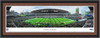 Seattle Seahawks Lumen Field Framed Panoramic Picture Textured Football Mat and Black Frame