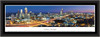 Atlanta Skyline Twilight Framed Picture