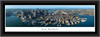 Boston, Massachusetts City Skyline Framed Panorama