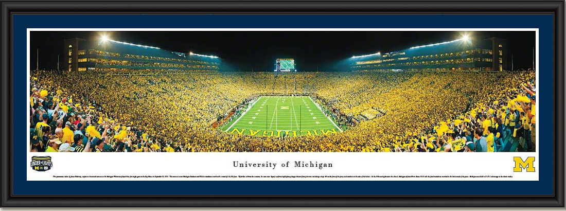 Michigan First Night Game vs Notre Dame