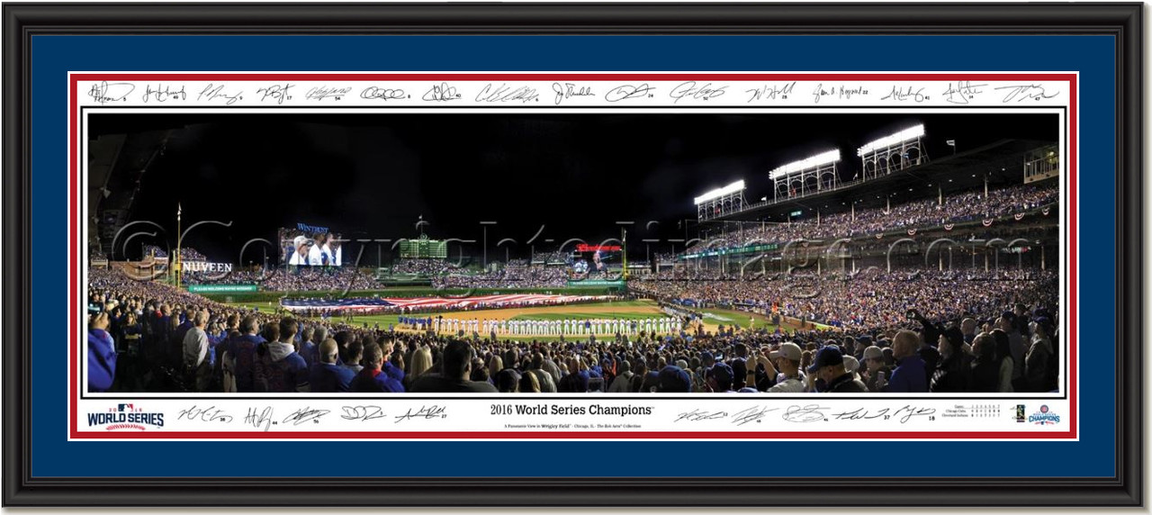 MLB  シカゴカブス　2016ワールドシリーズ優勝　写真額縁 MLB シカゴカブス 2016ワールドシリーズ優勝 写真額縁 - メルカリ