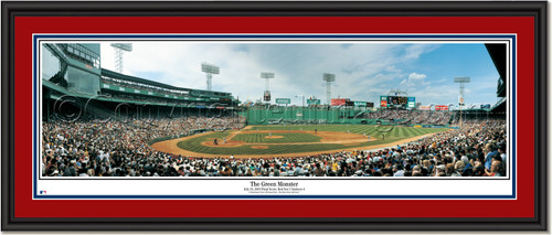 Boston Red Sox Fenway Park The Green Monster Framed Poster Boston Red Sox Fenway Park The Green Monster Framed Poster