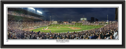 Chicago Cubs Wrigley Field Friendly Confines Framed Print