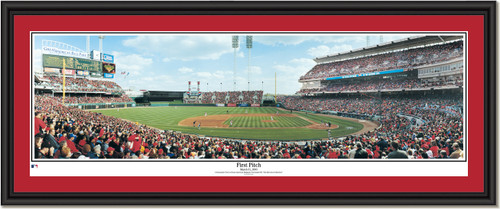 Cincinnati Reds Great American Ballpark - First Pitch Cincinnati Single Mat