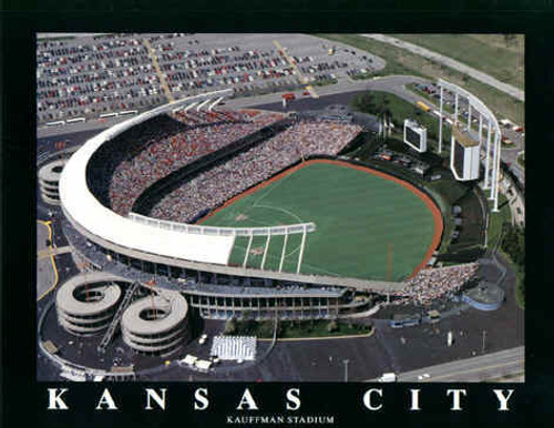 Kansas City Royals Kauffman Stadium Poster