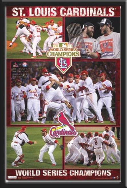 St. Louis Cardinals 2011 World Series Celebration Poster