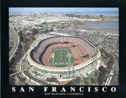 San Francisco 49ers 3COM Candlestick Point Aerial Photo