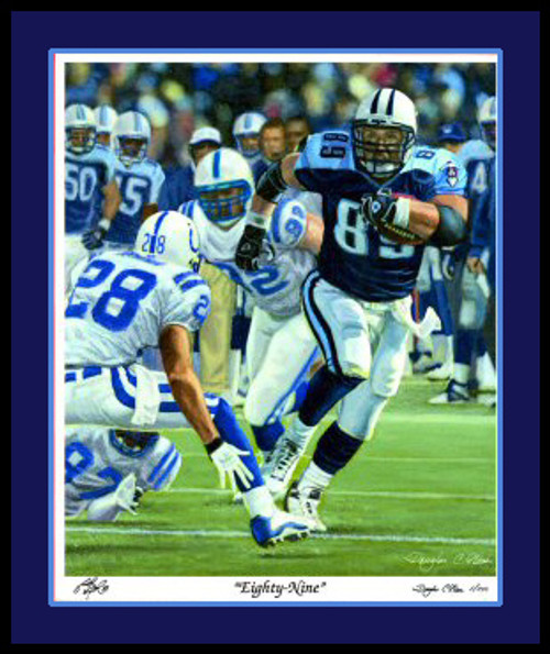 Tennessee Titans "Eighty Nine" Art Print