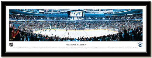 Vancouver Canucks Rogers Arena Framed NHL Hockey Poster no mat