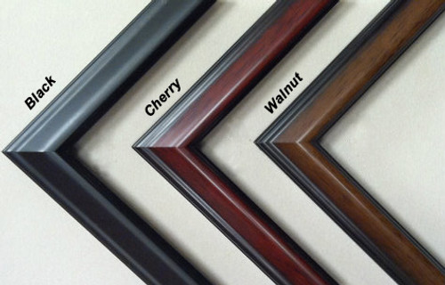 Sports poster frame choices