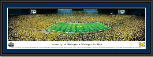 Michigan Stadium Under the Lights II Framed Picture