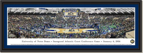 Notre Dame Joyce Center Inaugural ACC Game Framed Picture