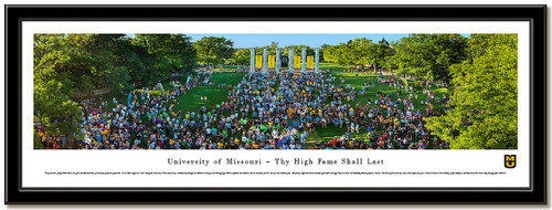 Missouri Tiger Walk Framed Picture no mat