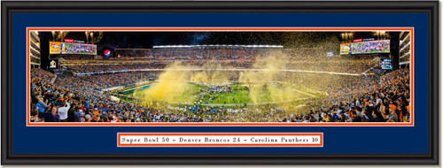 Denver Broncos Super Bowl Celebration Framed Picture