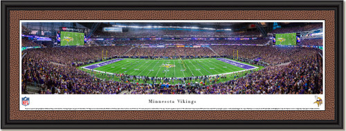 Minnesota Viking Panoramic Framed Picture - U.S. Bank Stadium Minnesota Viking Panoramic Framed Picture - U.S. Bank Stadium