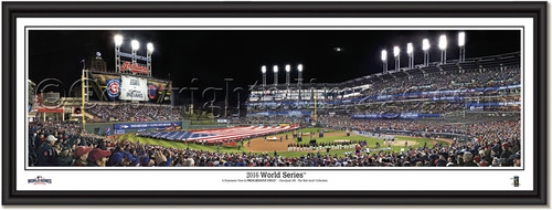 Cleveland Indians 2016 World Series Opening Ceremonies Framed Print