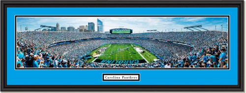 Carolina Panthers Bank of America Stadium Framed Panoramic Picture